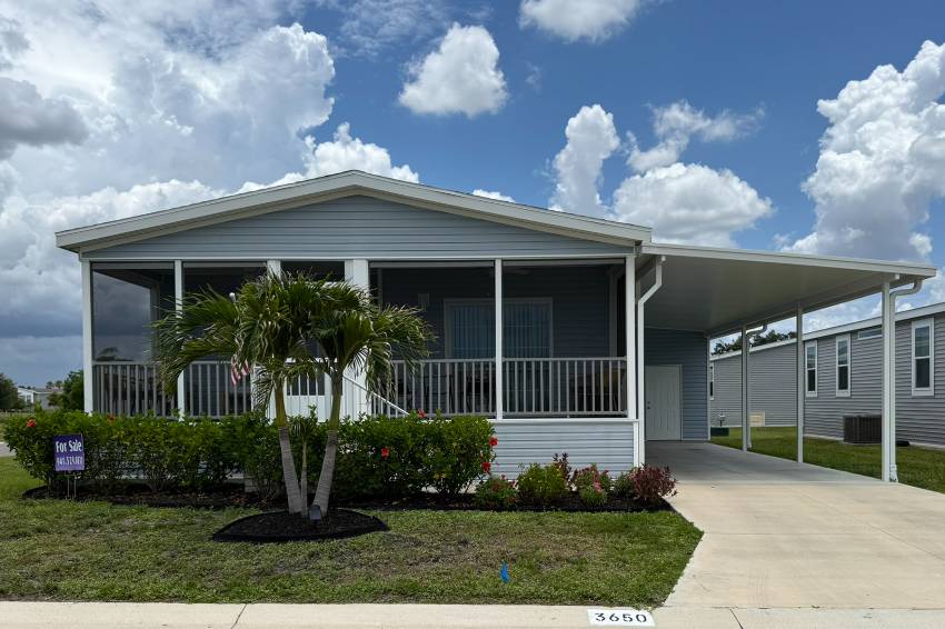 Ellenton, FL Mobile Home for Sale located at 3650 Vine Trl Colony Cove